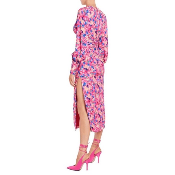 Rebecca Vallance Pink Floral Mini Dress - Picture 3 of 7